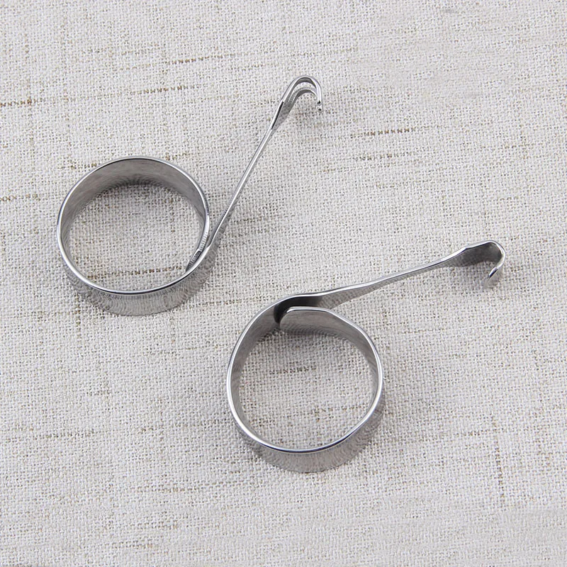 

Lying silkworm ruler, short-handled beauty plastic equipment, clear scale titanium alloy Korean double eyelid tool