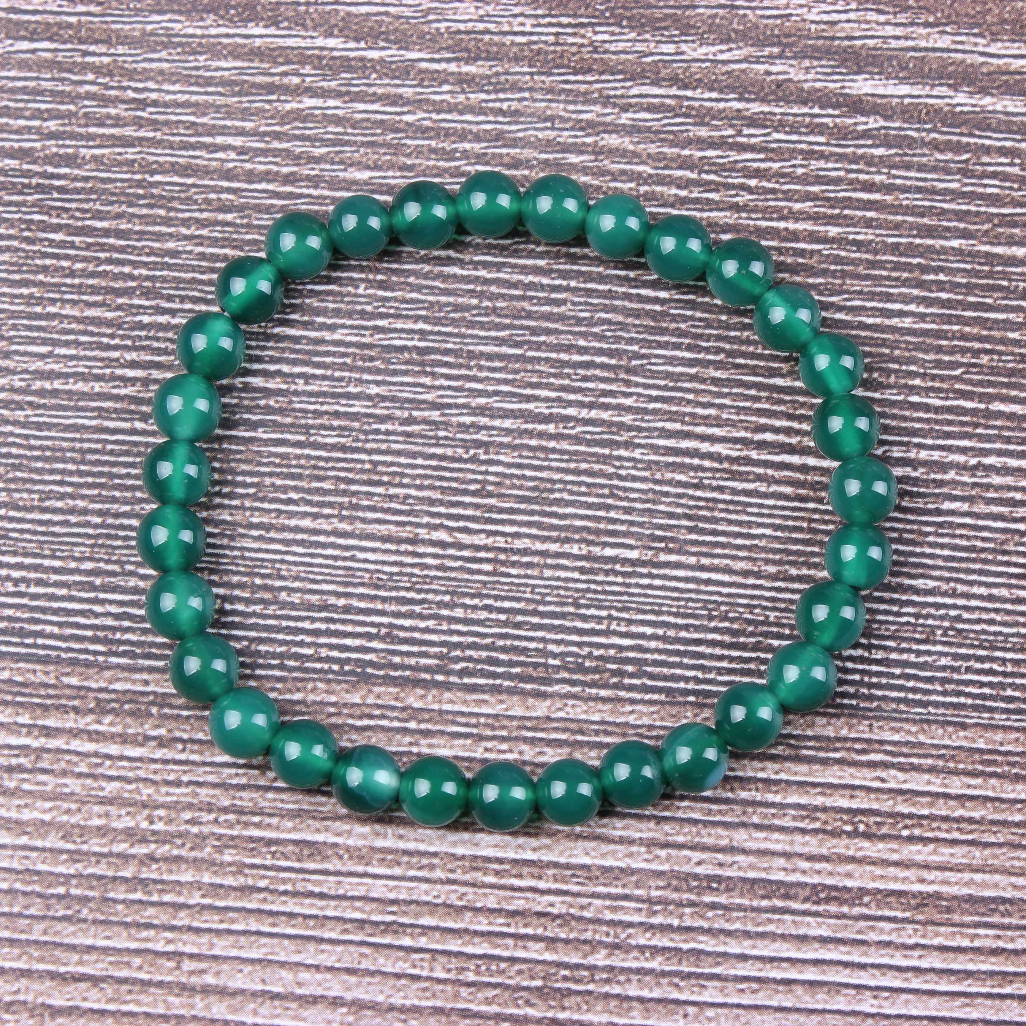 

Fashion jewelry 6 / 8 / 10mm miscellaneous stone bracelet natural jewelry beads are suitable for men's and women's accessories