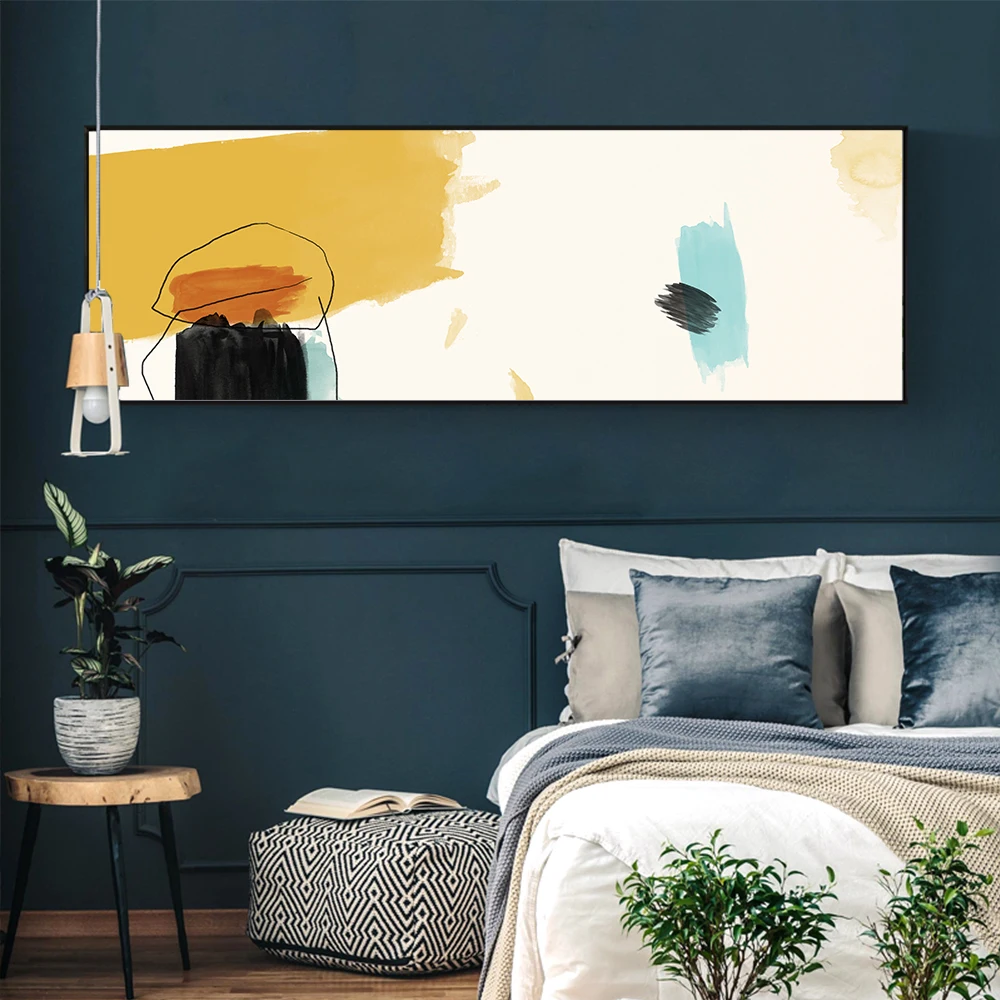 Офисное украшение абстрактная живопись Настенный декор большой размер Картина