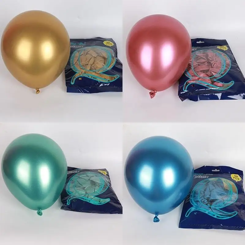 5 10 12 18 дюймов шары из латекса цвета металлик Гелий Globos для самодельный Шар