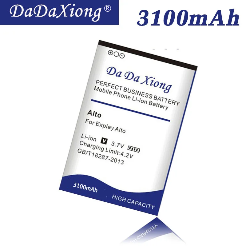 Оригинальный аккумулятор Da Xiong 3100 мАч Explay Alto для мобильный телефон|Аккумуляторы