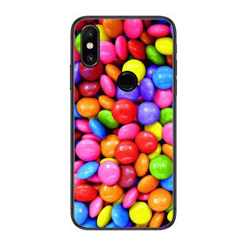 

m&ms chocolate Phone Case For xiaomi M2 C3 X3 F2 Lite NFC 6 5 x Poco k30 Pro Anime Black Cover Silicone Back Pretty