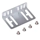 Металлический держатель и винт для универсального автомобильного радиоприемника 2 Din MP5, монтажные аксессуары, 1 комплект