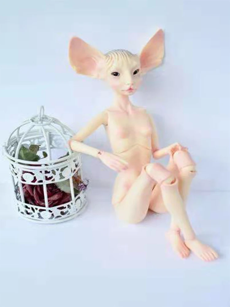 AQK кукла Сфинкс Кошка квартербэк растения ухо Djd/ 1/4 бесплатно глаз|sphynx cat|soom bjdluts bjd