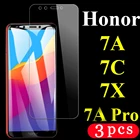 Защитное стекло 9H для huawei honor 7A, 7C pro, honor 7, 7S, 7X, 3 шт.