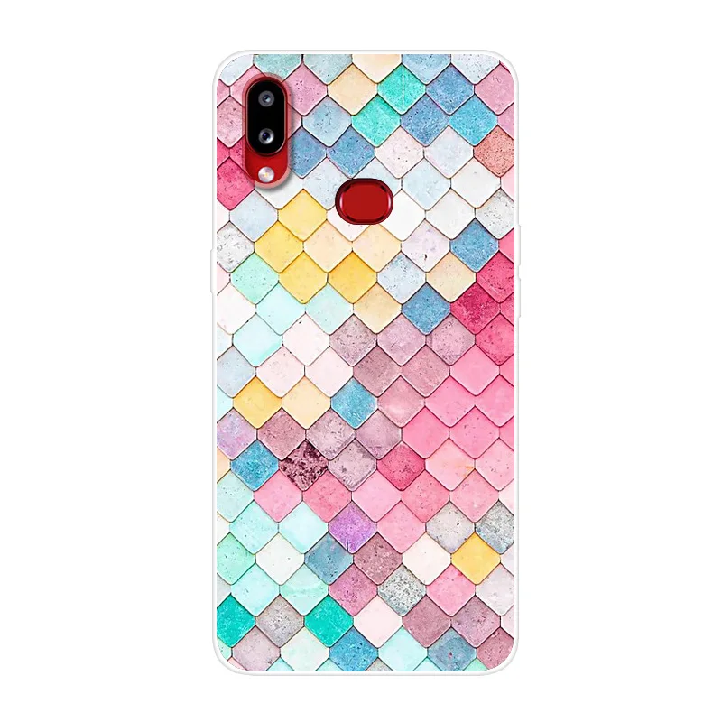 Чехол для Samsung A10s мягкий силиконовый чехол 6 2 дюйма с милым мультяшным рисунком