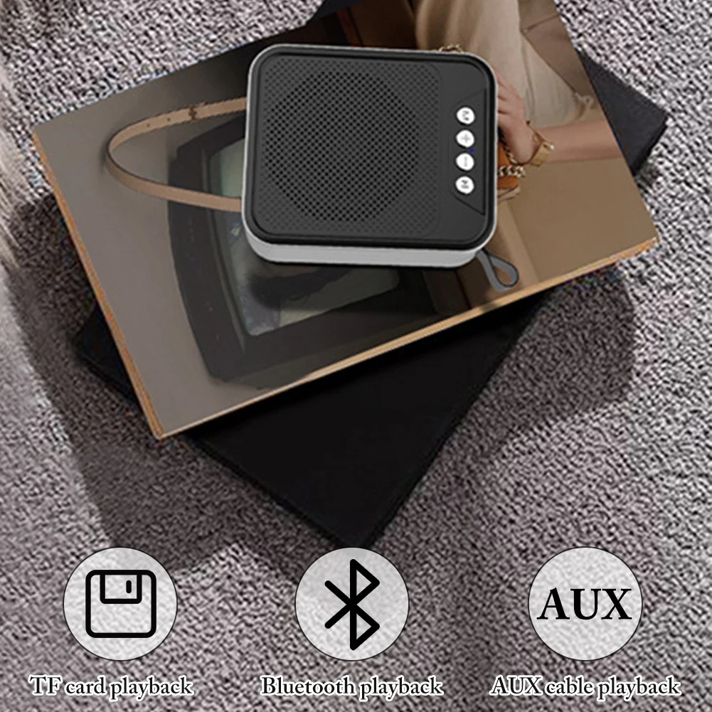 Мини-Колонка C8 металлическая с поддержкой Bluetooth 40 мм | Электроника
