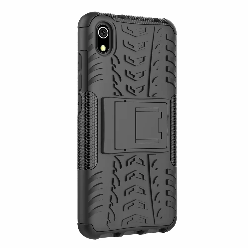 Сверхпрочный бронированный чехол подставка для Xiaomi Mi 9 Redmi 7 7A 9T K20 Pro Go 8 Lite Phcphone F1 6 6A