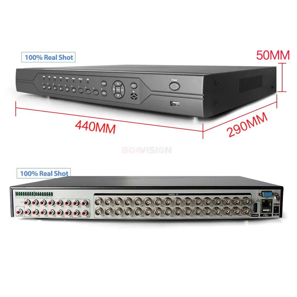 Камера видеонаблюдения видеорегистратор DVR 32 канала 5 МП AHD 1080P NVR 3 в 1 P2P/CMS|cctv rack|dvr