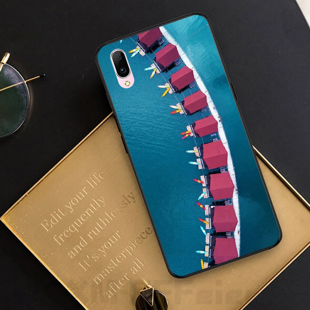 Чехол для телефона BaweiTE Summer nature sea blue Ocean Waves DIY Printing для VIVO V11 9 7 5 5S 11I Y11PRO V7 7PLUS Y31.