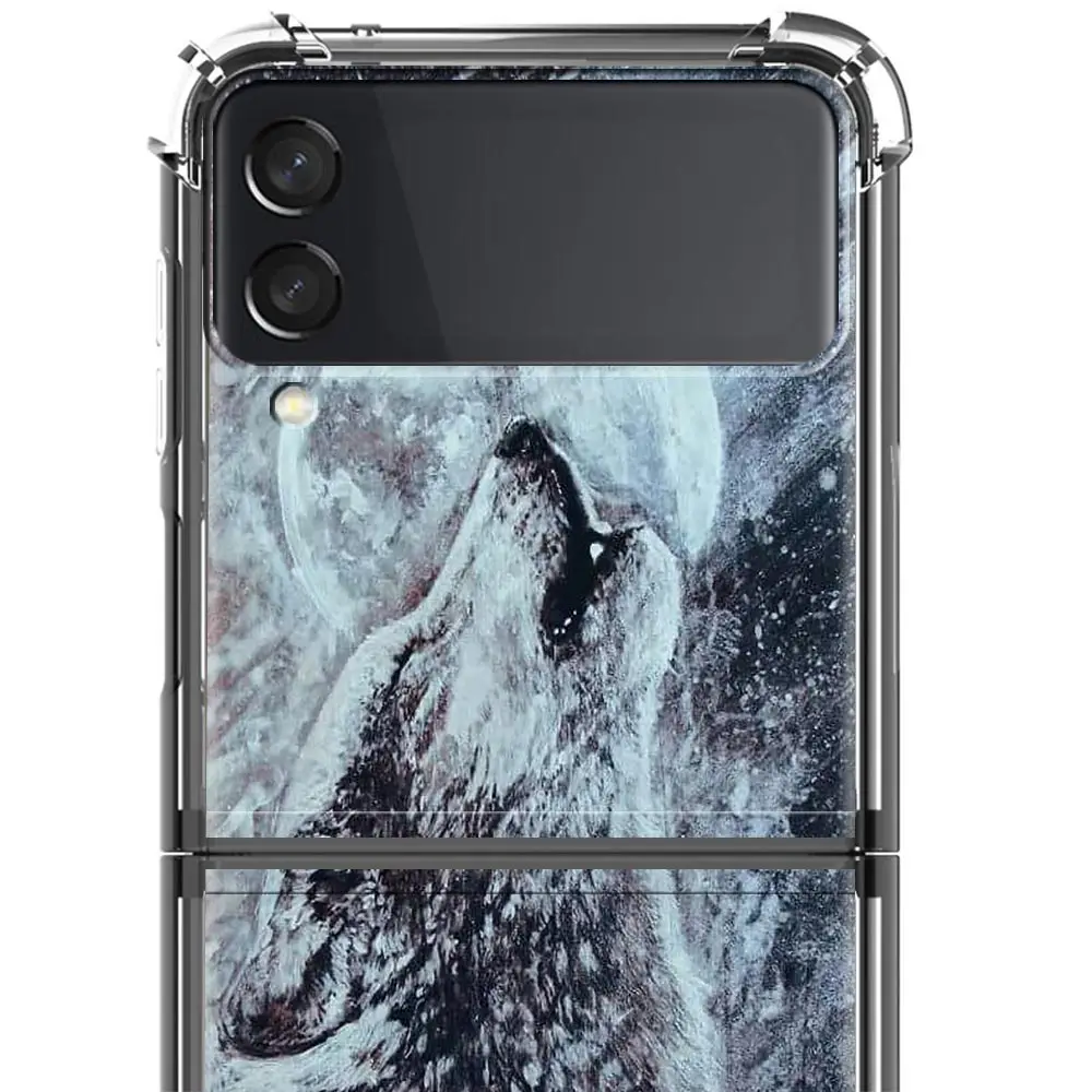 Мягкий водонепроницаемый чехол-накладка для телефона Samsung Galaxy Z Flip 3 | Мобильные