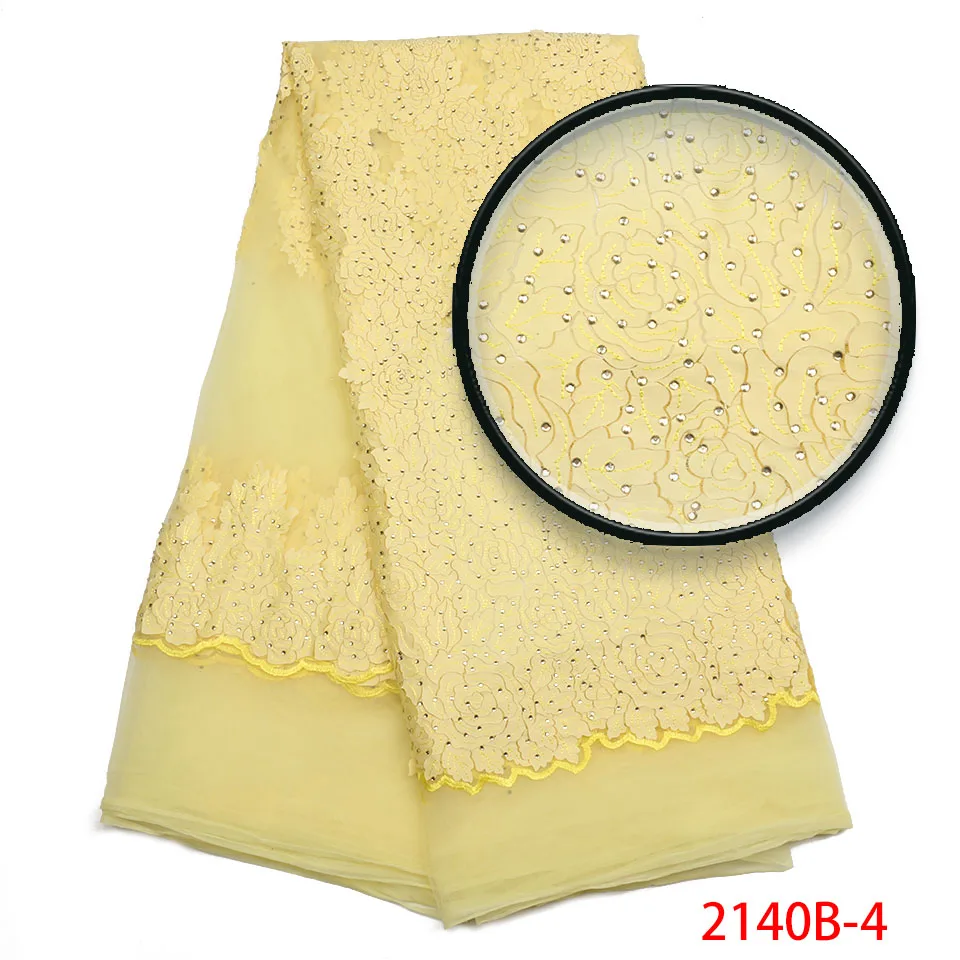 Ткань французское кружево темно-зеленое Африканское нигерийское Тюлевое с