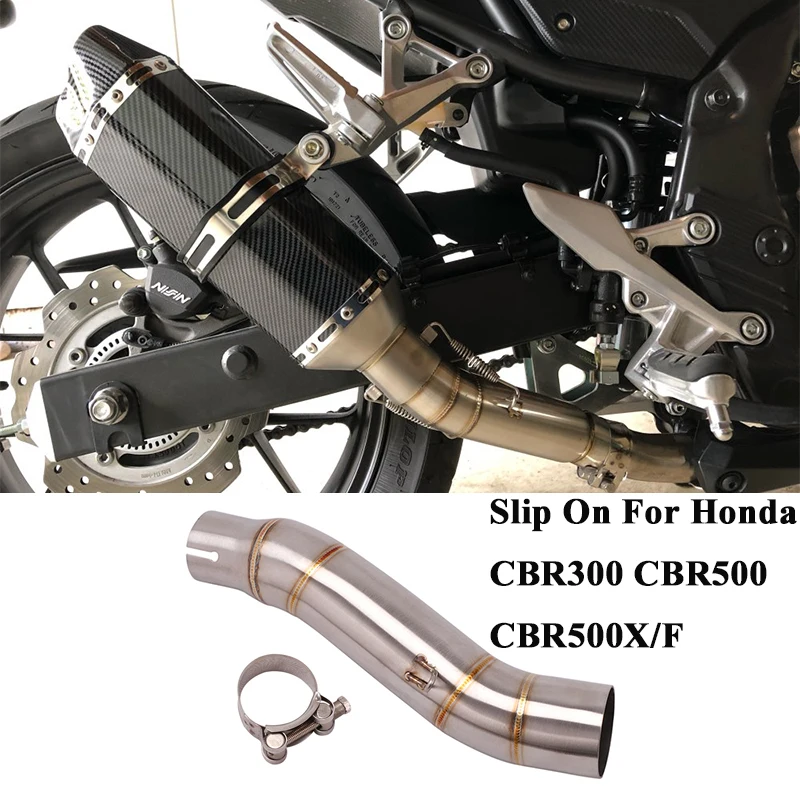 Выхлопной глушитель для мотоцикла Honda CBR300 CBR500 CBR500X CBR500F|Выхлопные трубы и системы|