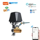 Умный водяной клапан Tuya с Wi-Fi, газовый клапан, совместимый с Alexa Google Home, контроллер отключения