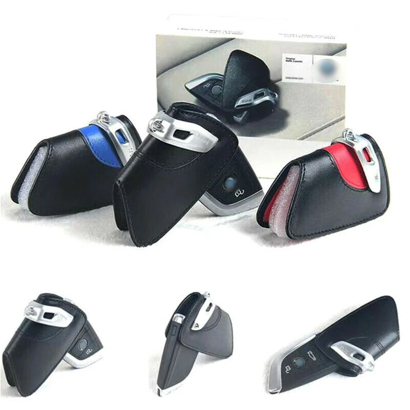 Чехол для автомобильного ключа из натуральной кожи чехол брелок BMW X1 X2 X3 X4 X5 X6 F15 F48