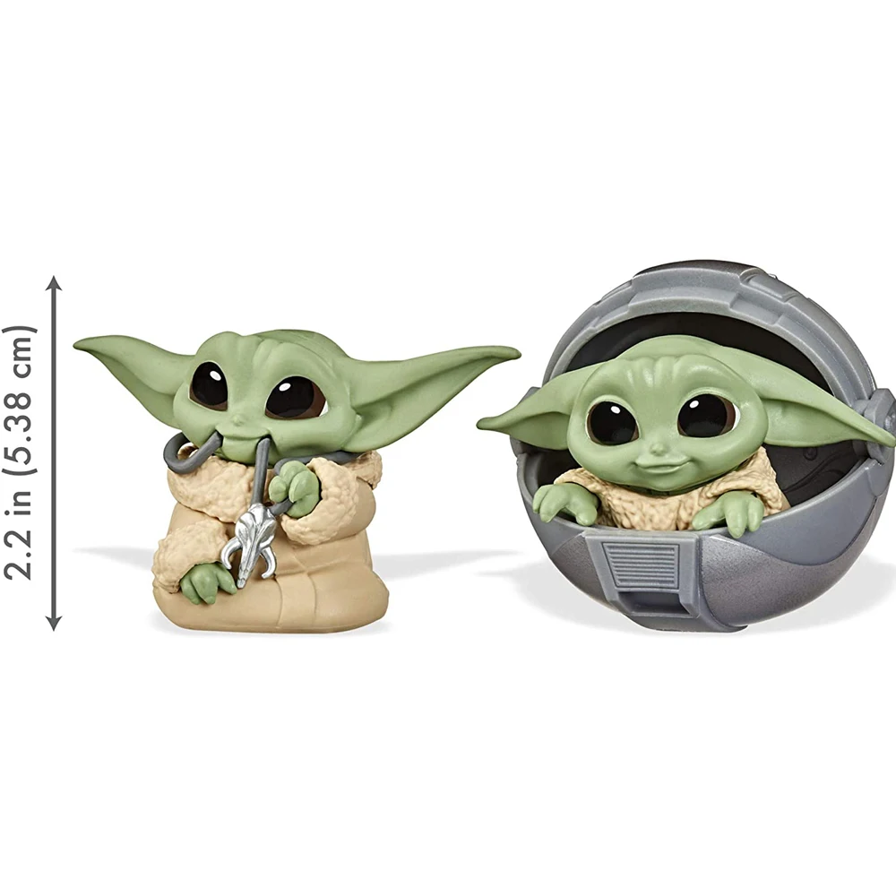 

Original Star Wars The Bounty Collection Series 2 The Child Collectible Toys 2.2-Inch Child Pram, Mandalorian Necklace Figure 2p