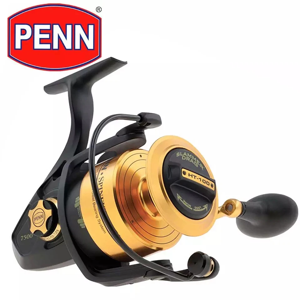 Рыболовная катушка PENN SSV 7500/8500/9500/10500 до 13 кг 4 7: 1/4.2:1|Рыболовные катушки| |