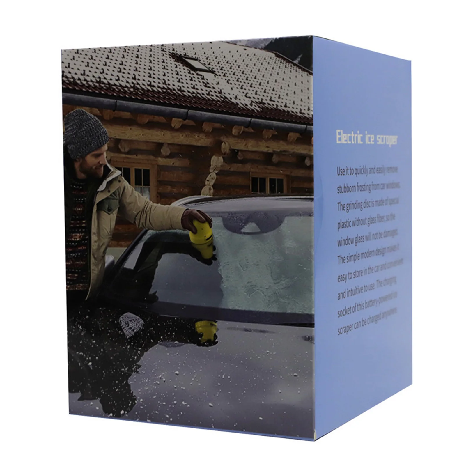 

Winter Windshield Electric Ice Scraper Multifunctional Car Glass Snow Removal Car Window Cone Deicing Defrosting Snow Scraper