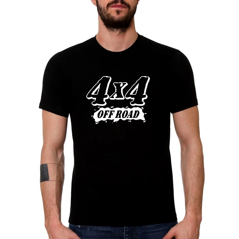 

HT0075# Inscription 4х4 off road t shirt men tshirt men's tshirt top summer Tshirt fashion cool O neck short sleeve shirt