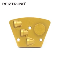 reiztruno 312 fan shaped and pcd diamond floor polishing pads grinding discs for concrete floor epoxy removal
