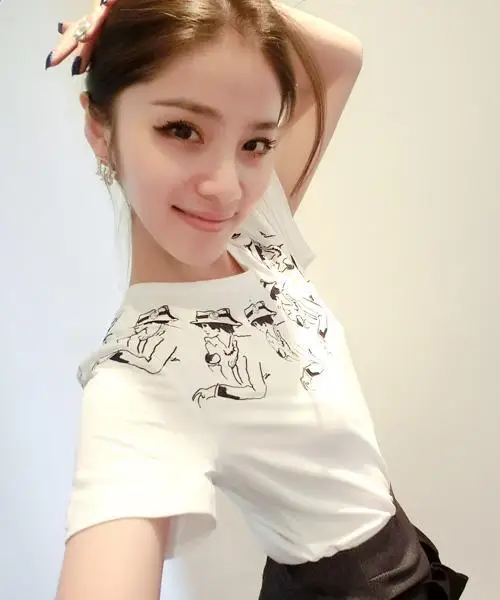 

red 2019 T Shirt Women Clothes Fashion Tee Top multi Fashion Cotton Ladies Tee Shirt