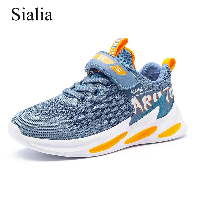 Sialia Boys Casual Shoes For Kids Sneakers Children Shoes Girls Sneakers Mesh Autumn Sport School Footwear tenis menino