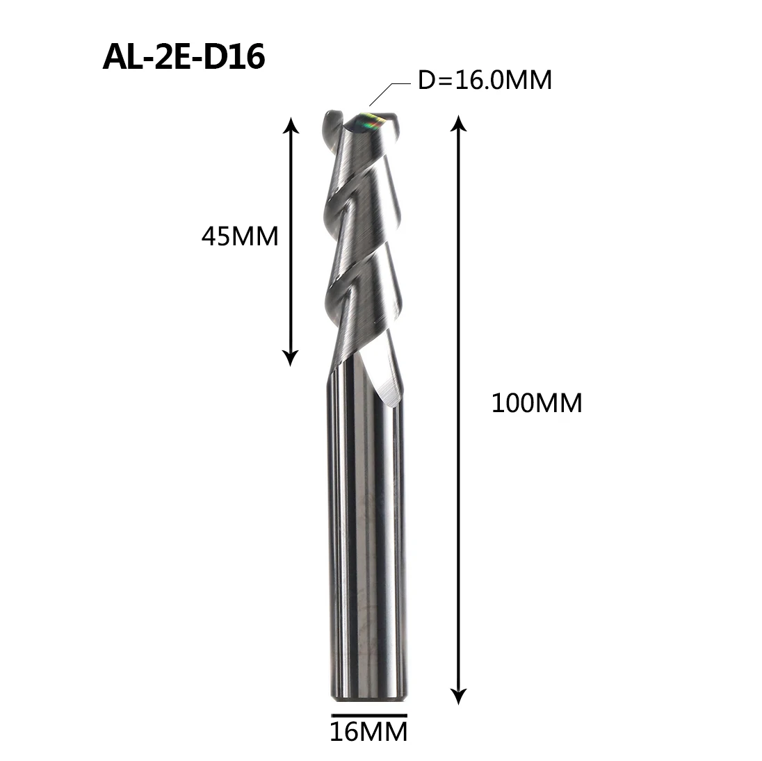 

Z C C AL-2E AL-2EL 1-20 мм концевая фреза с хвостовиком, 6 мм, высокая эффективность обработки, твердосплавная алюминиевая фреза без покрытия