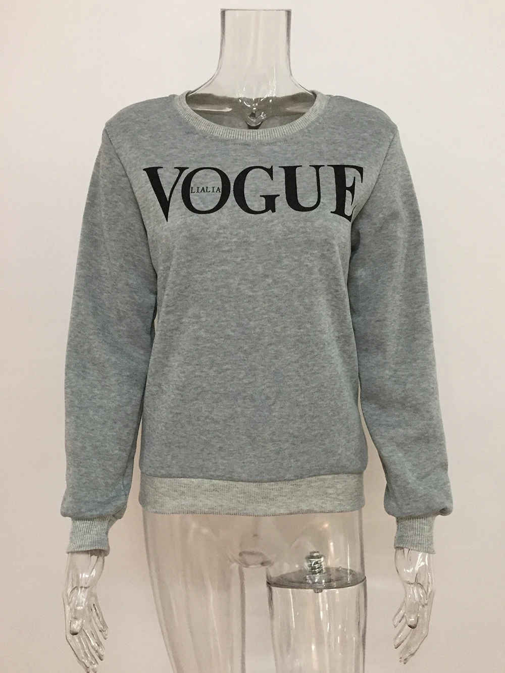 Letter Vogue Hoodies Sweatshirts 2022 Women Casual Kawaii Harajuku Fashion Punk For Girls Clothing European Tops Korean