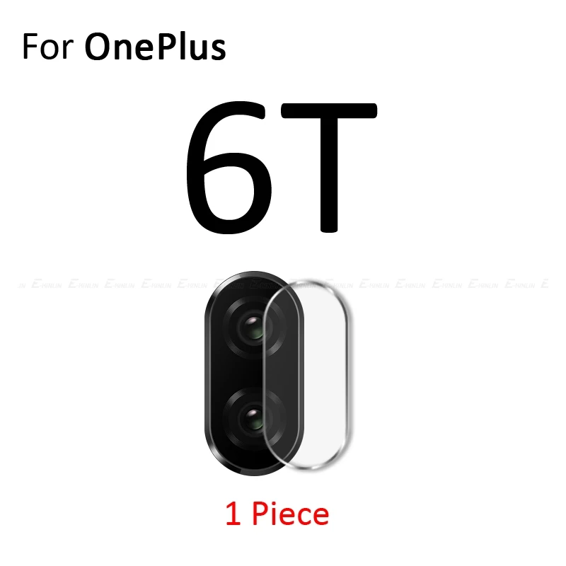 For OnePlus 6T Прозрачная защитная пленка для задней камеры из закаленного стекла для One Plus OnePlus 7 7T Pro 5G 6T 5 2 3T 3 X A6010 - Цвет: For OnePlus 6T
