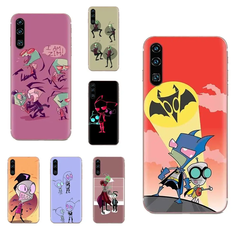 Лучшие чехлы из мягкого ТПУ для Huawei Honor 10 10i 20 20i 8S lite Y9 Prime Y7 2019 Y5 2018 p40 pro Invader Zim Retro Ar |
