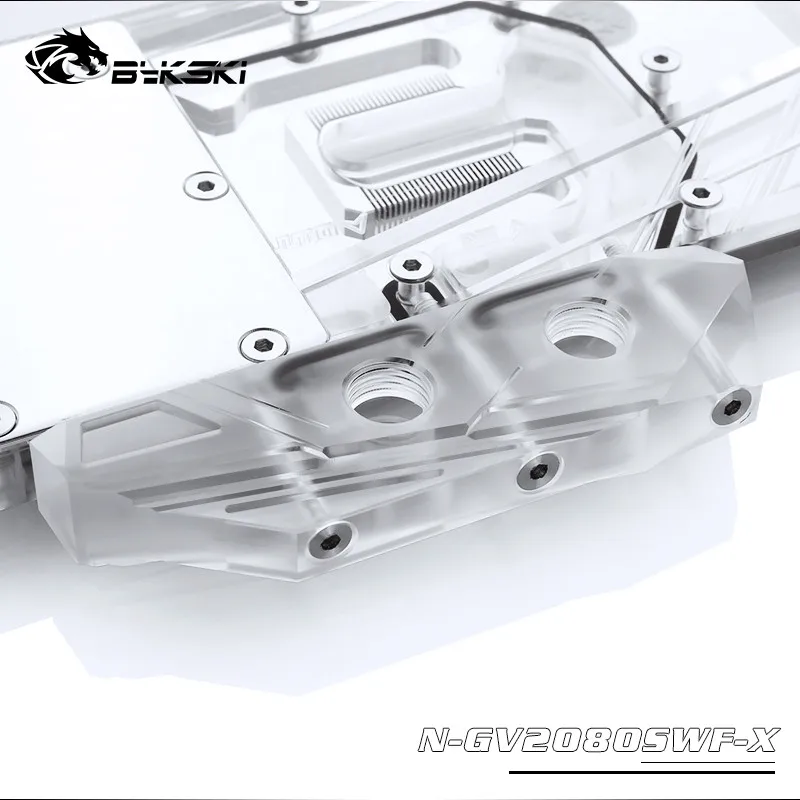 Блок водяного охлаждения Bykski для VGA Gigabyte RTX2080 RTX2070 RTX2060 Super Windforce OC 8G|Кулеры и