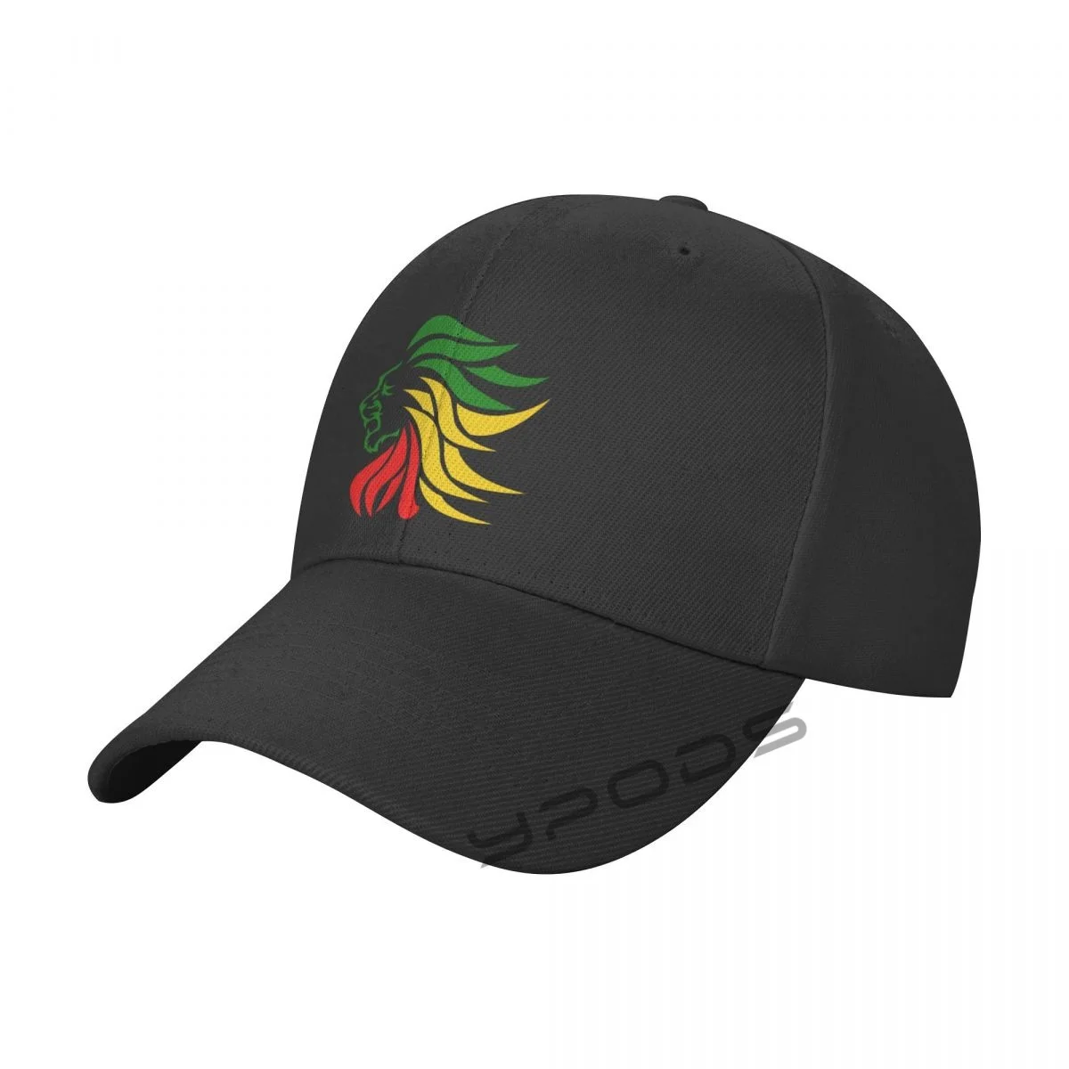 

printing Baseball Cap African Rasta Lion Adorable Sun Caps Fishing Hat for Men Women Unisex-Teens Snapback Flat Bill