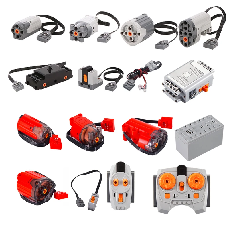 

Technical Parts Building Block Motor Compatible Technical Mechanical Group MOC Splicing PF High-tech Upgrade Motors
