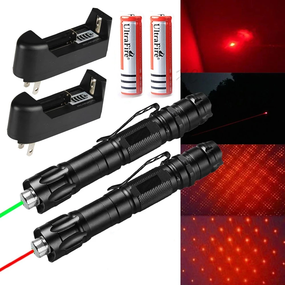 

Зеленая лазерная указка высокой мощности, 5 мВт, красный точечный Лазер светильник мощная цветная лазерная ручка с регулируемым фокусом от ...