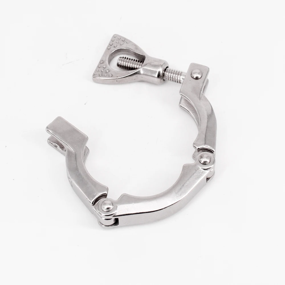 Трехсекционный санитарный тройной зажим из нержавеющей стали 304 для Домашнего