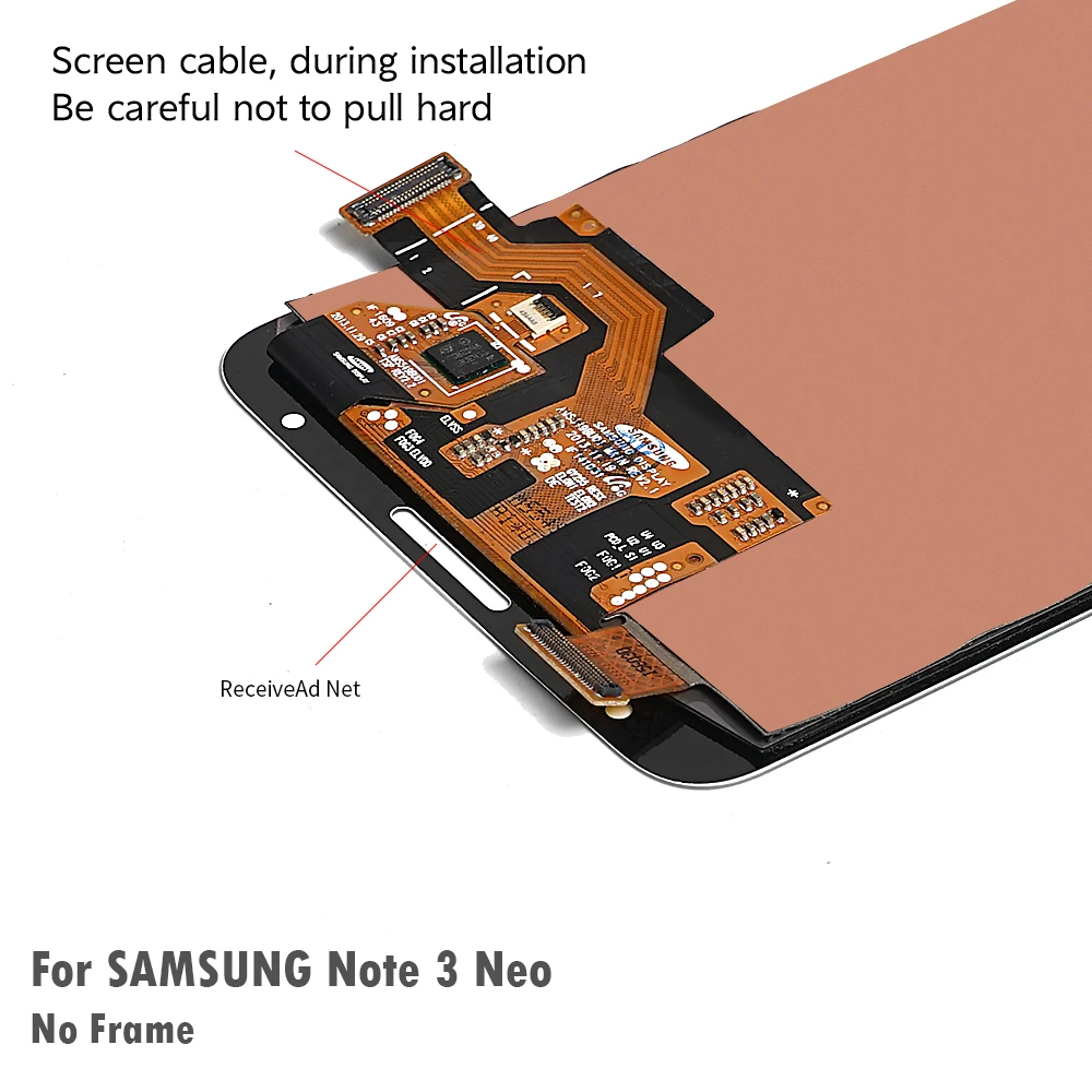 Super AMOLED для Samsung Galaxy Note 3 Neo N7505 ЖК дисплей сенсорный экран дигитайзер в сборе Mini