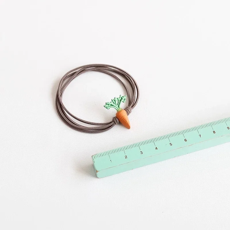 4 шт. канат для волос из растительной моркови тыква баклажан комплект с веревками