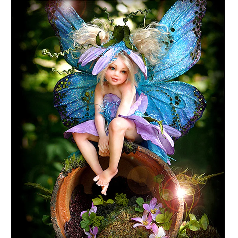 

Набор для алмазной вышивки «ангельская девушка»