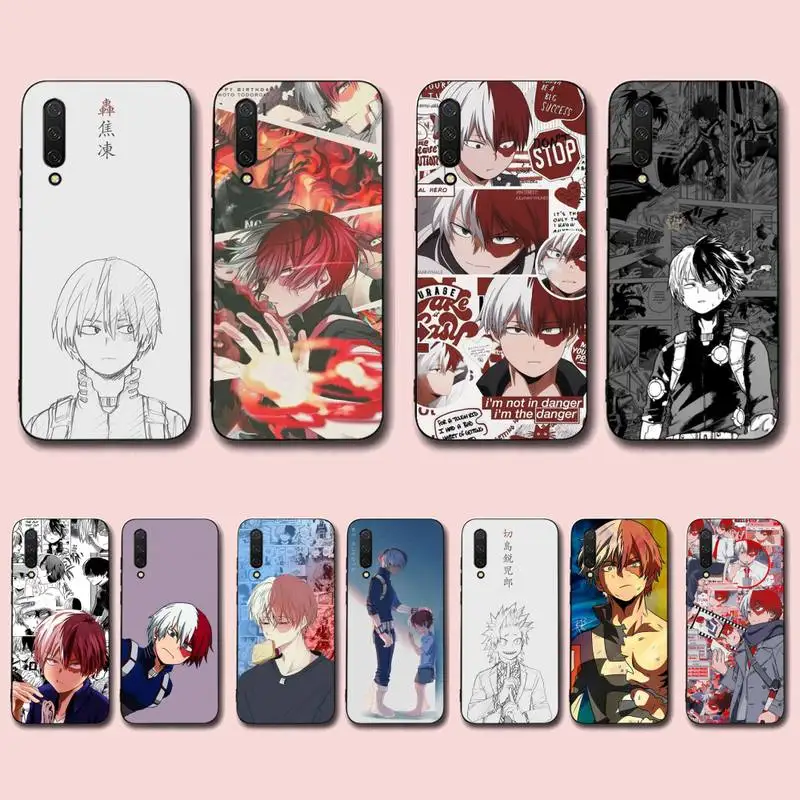 

Yinuoda Shoto Todoroki Outline BNHA Anime Phone Case for Xiaomi mi 5 6 8 9 10 lite pro SE Mix 2s 3 F1 Max2 3