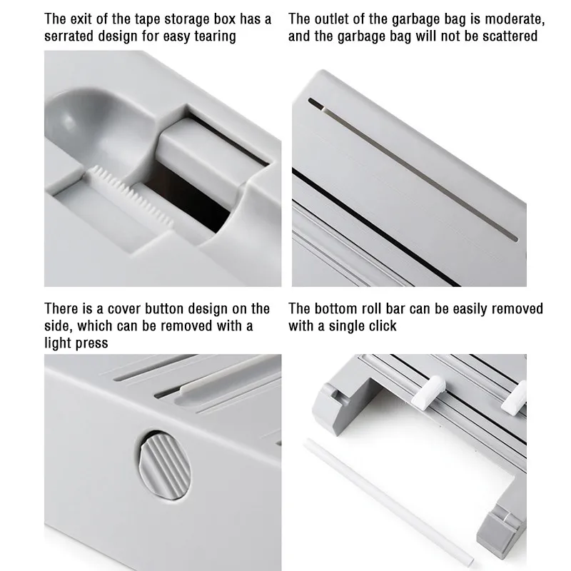 

38x31cm Wall Mounted Paper Towel Rack Tissue Film Preservative Holder Wrap Dispenser Storage Organizer For Kitchen