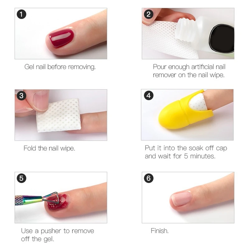 

720Pcs Lint-Free Nail Wipes Napkins Nail Art Nail Remover Wipes for Gel Polish Cotton Pads Gel Polish Cotton Pads