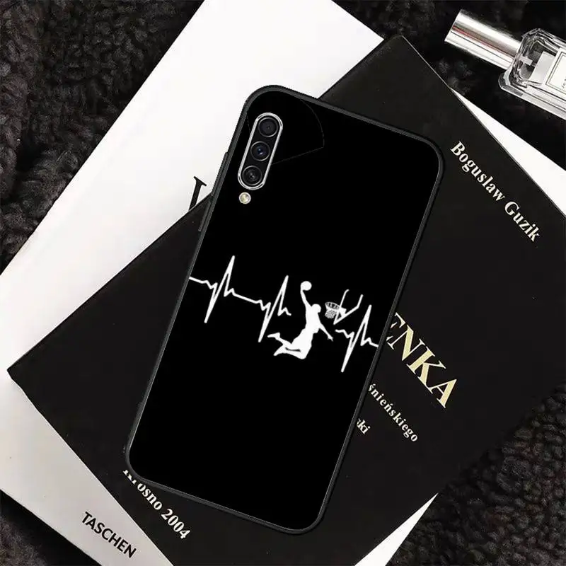

Sport Love Basketball Texture Phone Case For Samsung galaxy S 7 8 9 10 20 edge A 6 10 20 30 50 51 70 note 10 plus