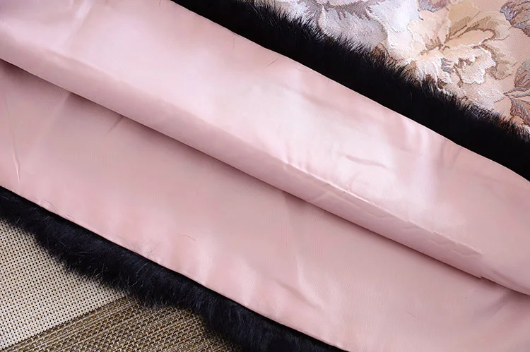 Женский хлопковый жилет элегантный жаккардовый топ из кроличьей шерсти в