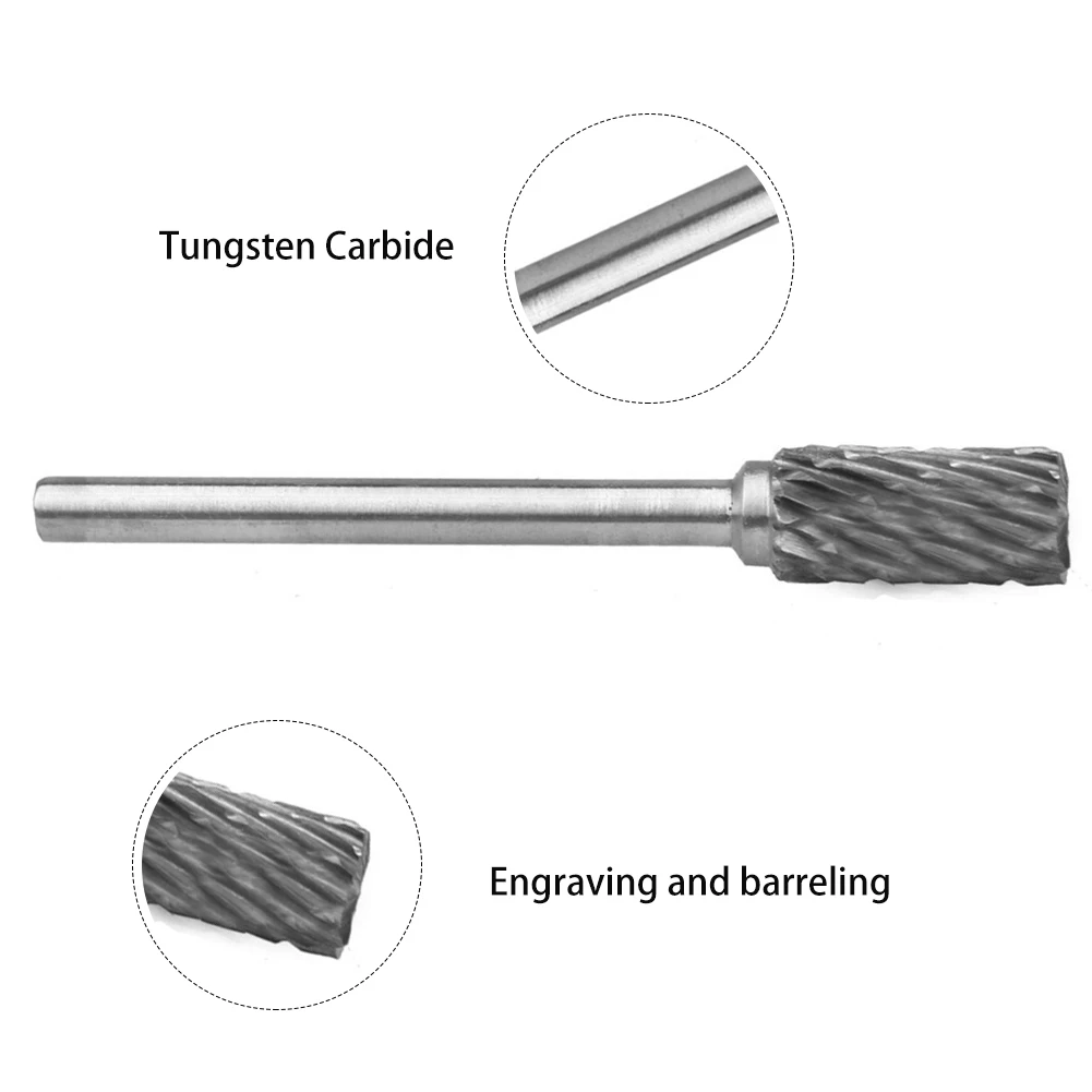 

10pcs Rotary Cutter Files Replacement Grinding Power Polishing Head Engraving Drilling Burrs Bit Grinding Head Burr Set
