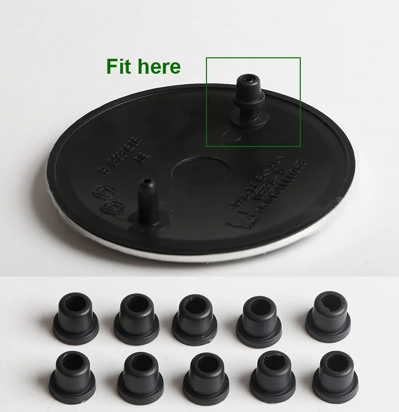 10 шт. Авто капюшон багажник логотип крепежа втулки эмблема Вилки для BMW 3 5 7 серия