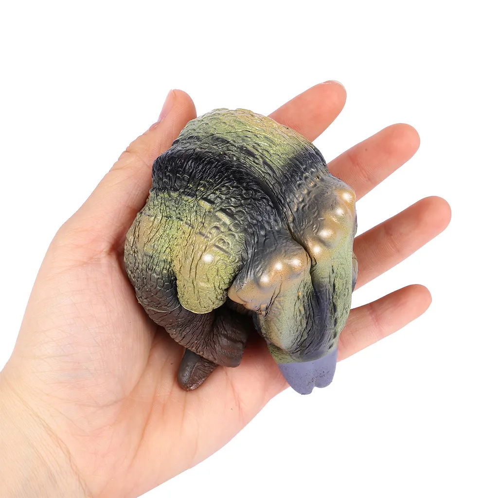 Реалистичная Фигурка динозавра из зоопарка медленно поднимающаяся коллекция