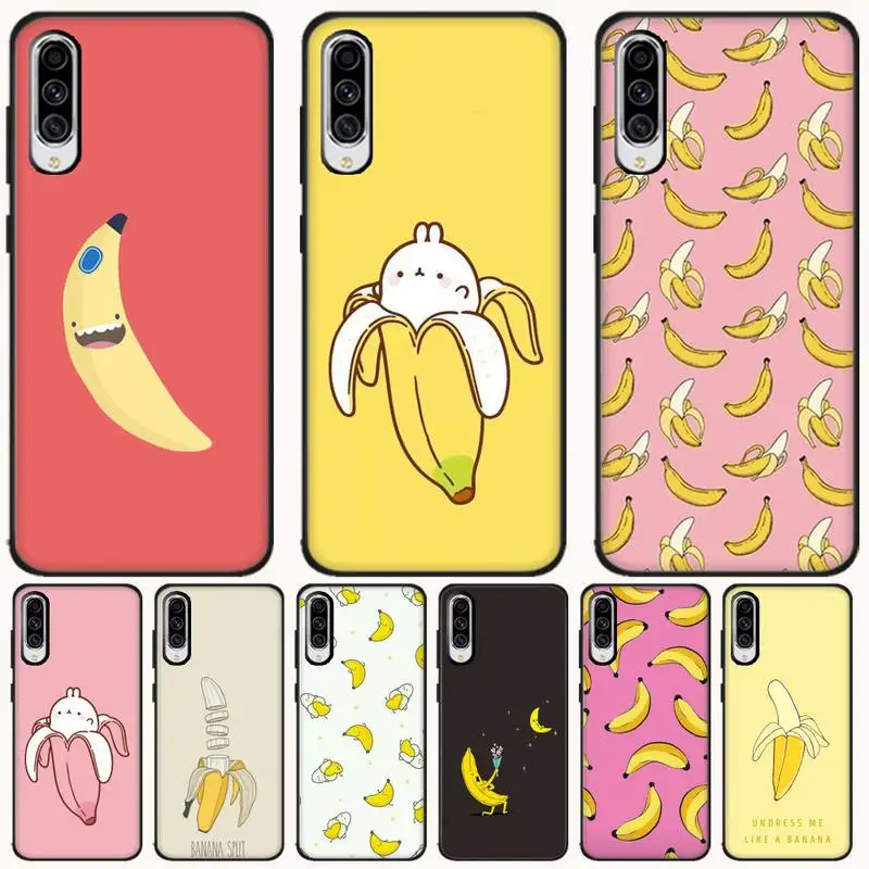 Мультфильм Симпатичные Фрукты желтый банан покупателей чехол для телефона Samsung