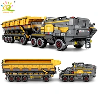 1535pcs city wandering earth chariot construction bucket truck building blocks military vehicle soldiers figures bricks toys kid