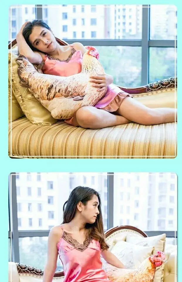 Sugan Life муляж курицы плюшевые подушки плюшевая зверушка плюшевая креативная игрушка подарок кукла украшение для дома детская игрушка