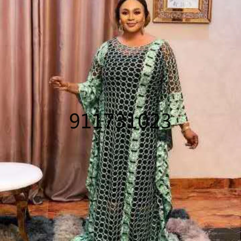 African Dresses for Women Summer Fashion Style Solid Color Plus Size Long Dress Clothes | Тематическая одежда и униформа